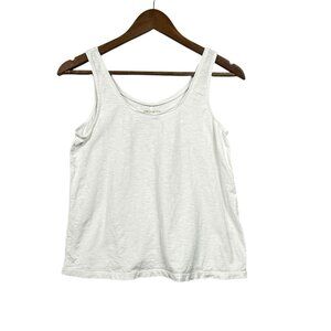 Faherty Tank Top Womens Size XS White Relaxed Boho